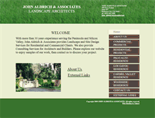 Tablet Screenshot of johnaldrichandassociates.com